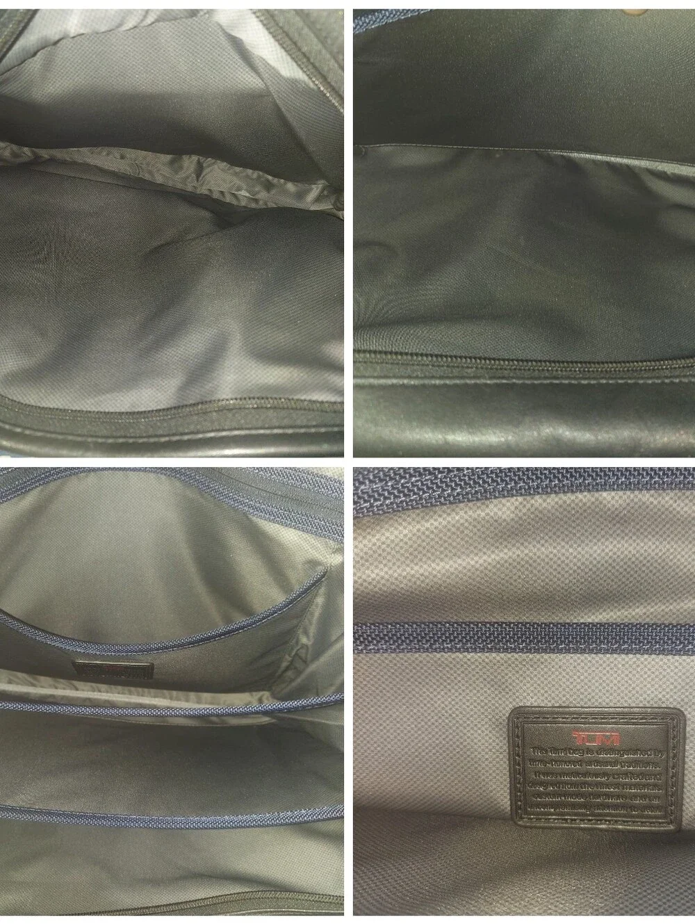 Tumi Leather Alpha 2 Expandible Laptop/briefcase Bag